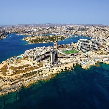 Super Luxury In Tigne Point, Amazing Ocean Views Appartement Sliema